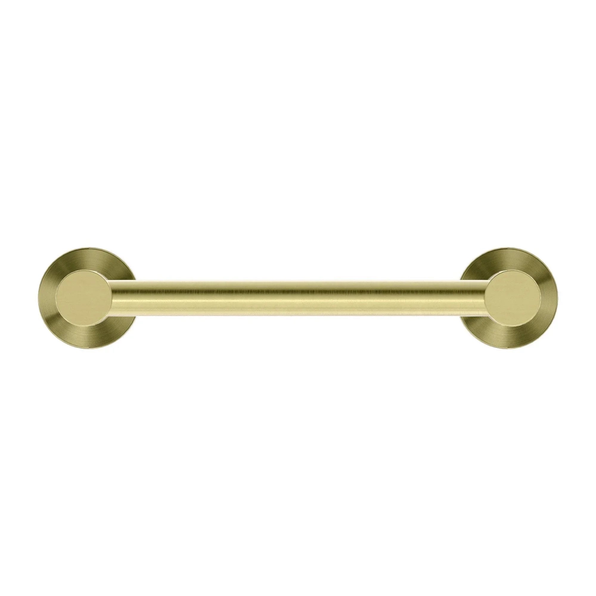 NERO MECCA HAND TOWEL RAIL BRUSHED GOLD - Ideal Bathroom CentreNR1980aBG