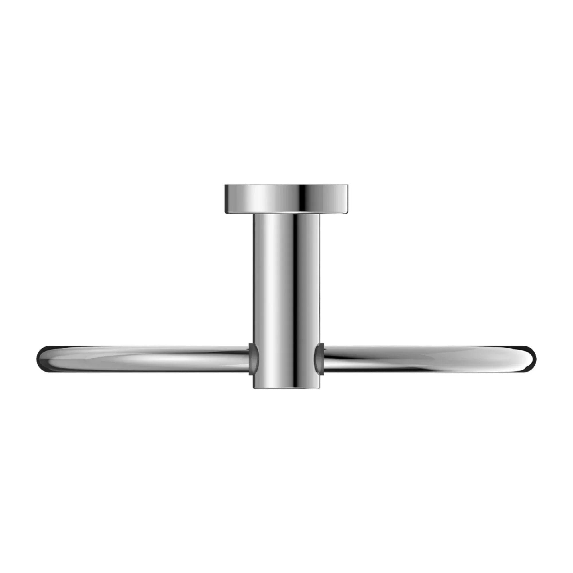 NERO MECCA HAND TOWEL RING CHROME - Ideal Bathroom CentreNR1980CH