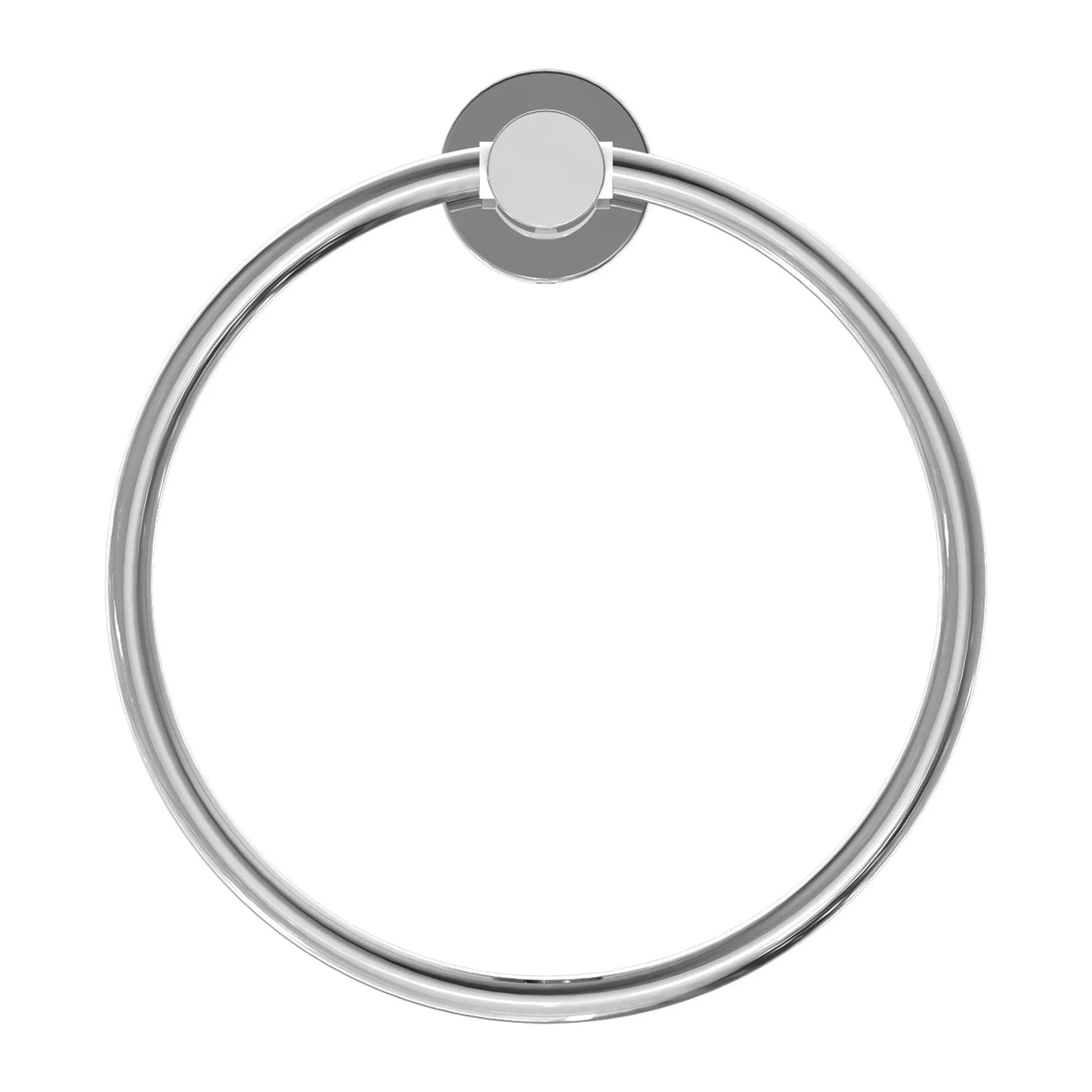 NERO MECCA HAND TOWEL RING CHROME - Ideal Bathroom CentreNR1980CH