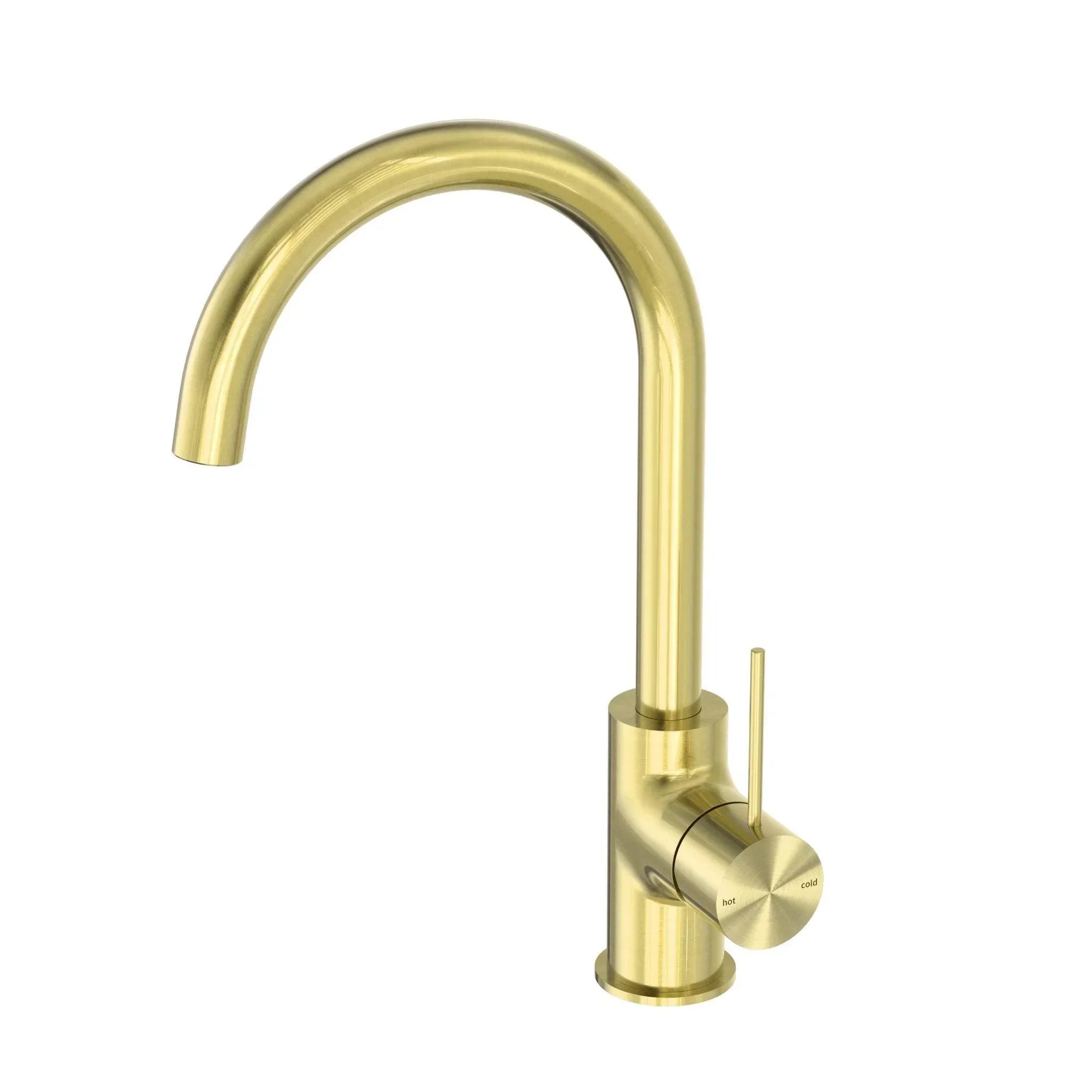 NERO MECCA KITCHEN MIXER BRUSHED GOLD - Ideal Bathroom CentreNR221907BG