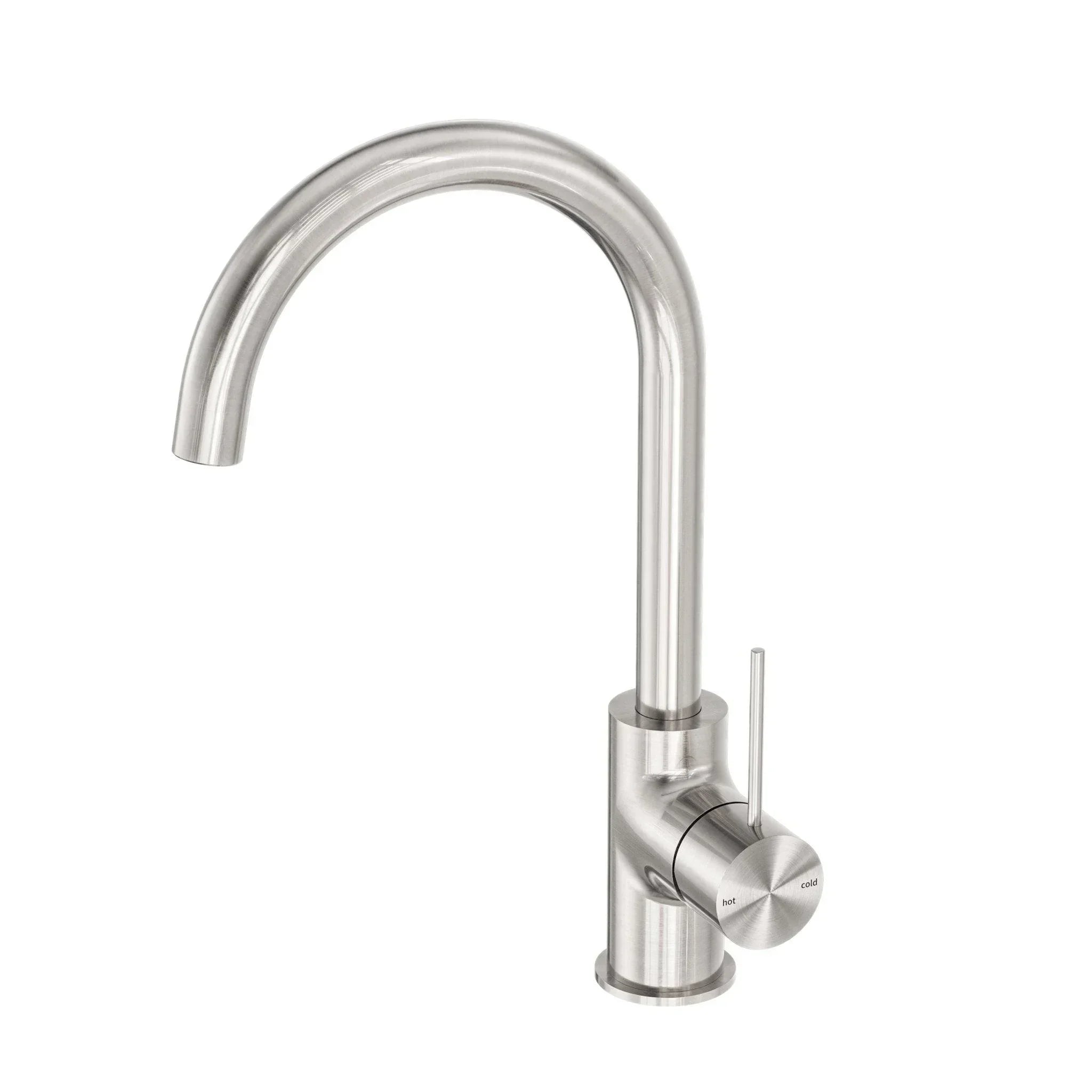 NERO MECCA KITCHEN MIXER BRUSHED NICKEL - Ideal Bathroom CentreNR221907BN