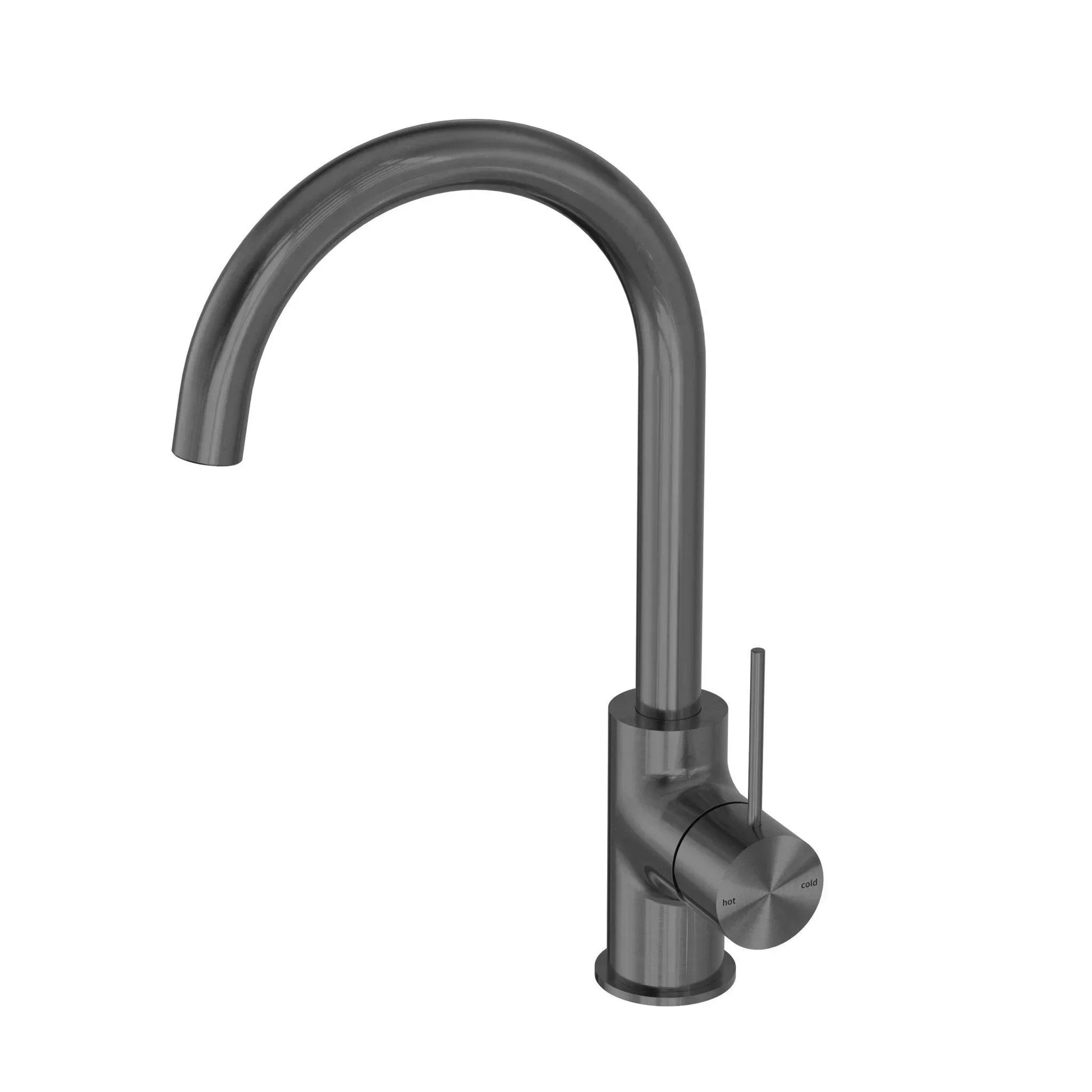 NERO MECCA KITCHEN MIXER GUN METAL - Ideal Bathroom CentreNR221907GM