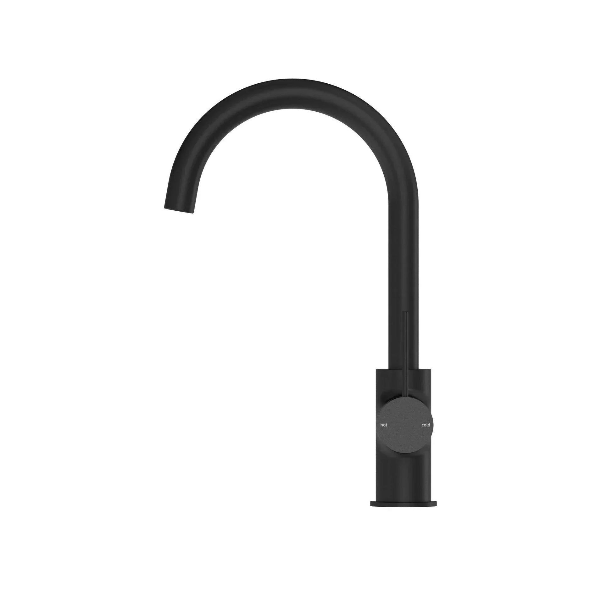 NERO MECCA KITCHEN MIXER MATTE BLACK - Ideal Bathroom CentreNR221907MB