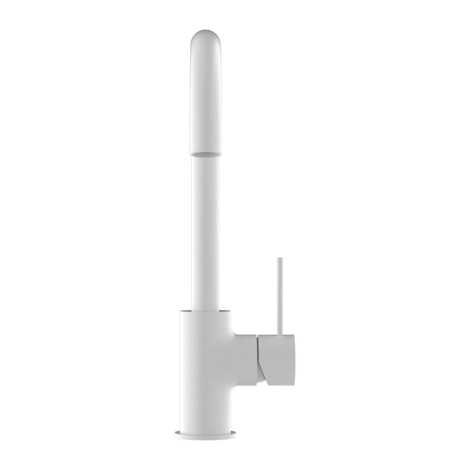 NERO MECCA KITCHEN MIXER MATTE WHITE - Ideal Bathroom CentreNR221907MW