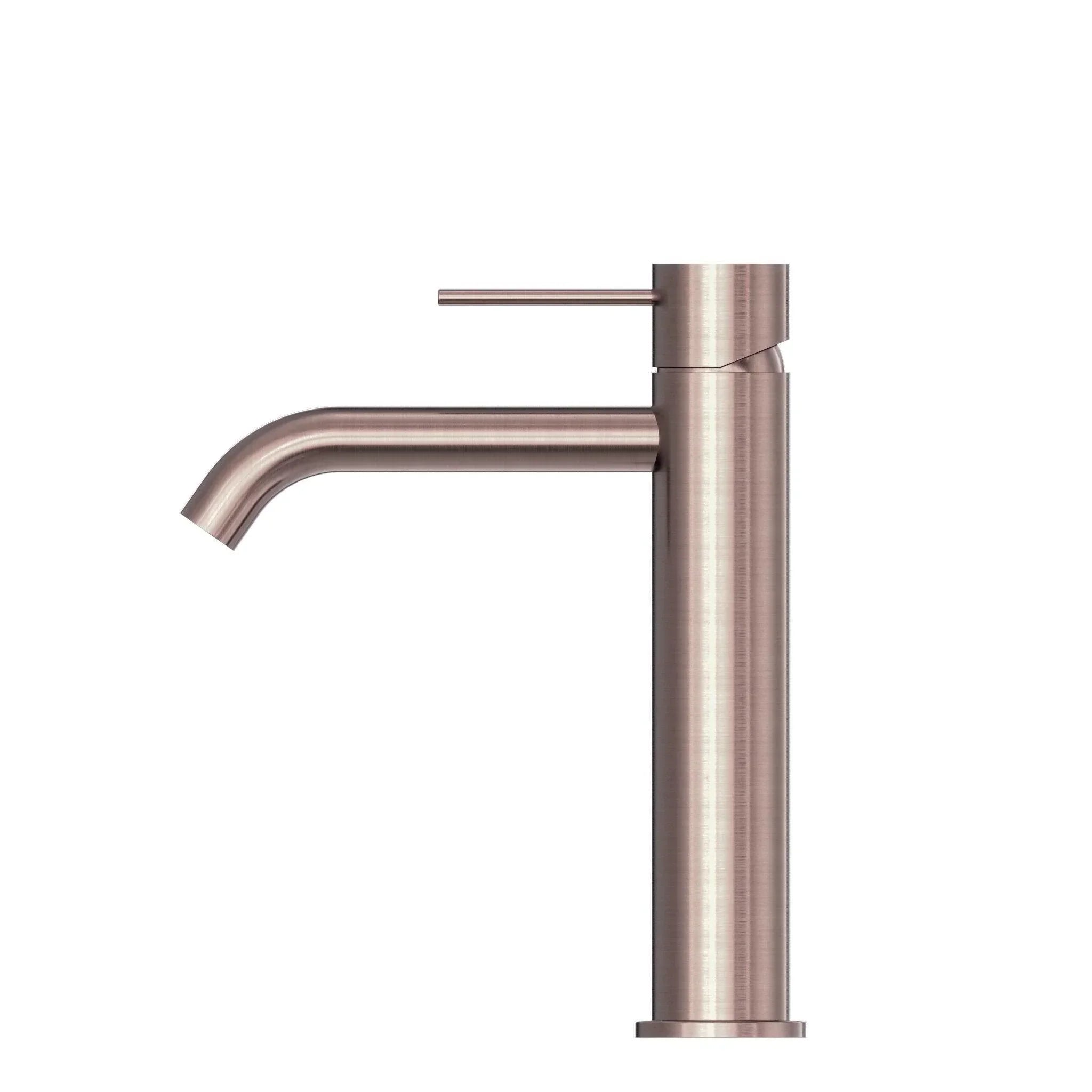 NERO MECCA MID TALL BASIN MIXER BRUSHED BRONZE - Ideal Bathroom CentreNR221901EBZ