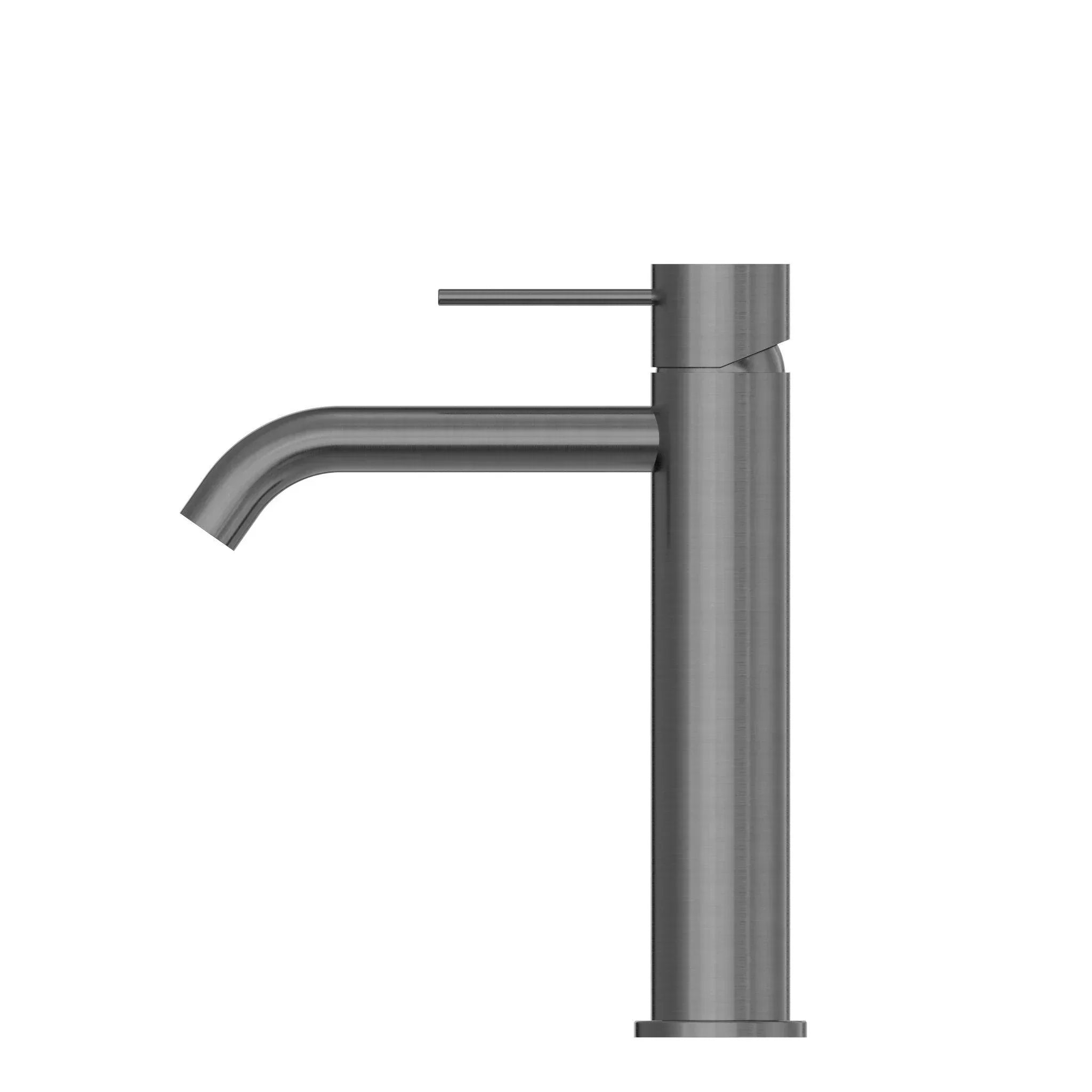 NERO MECCA MID TALL BASIN MIXER GUN METAL - Ideal Bathroom CentreNR221901EGM