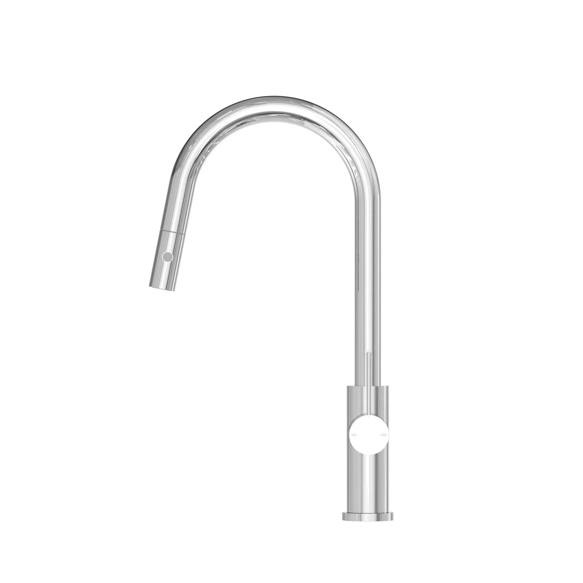 NERO MECCA PULL OUT SINK MIXER WITH VEGIE SPRAY FUNCTION CHROME - Ideal Bathroom CentreNR221908CH