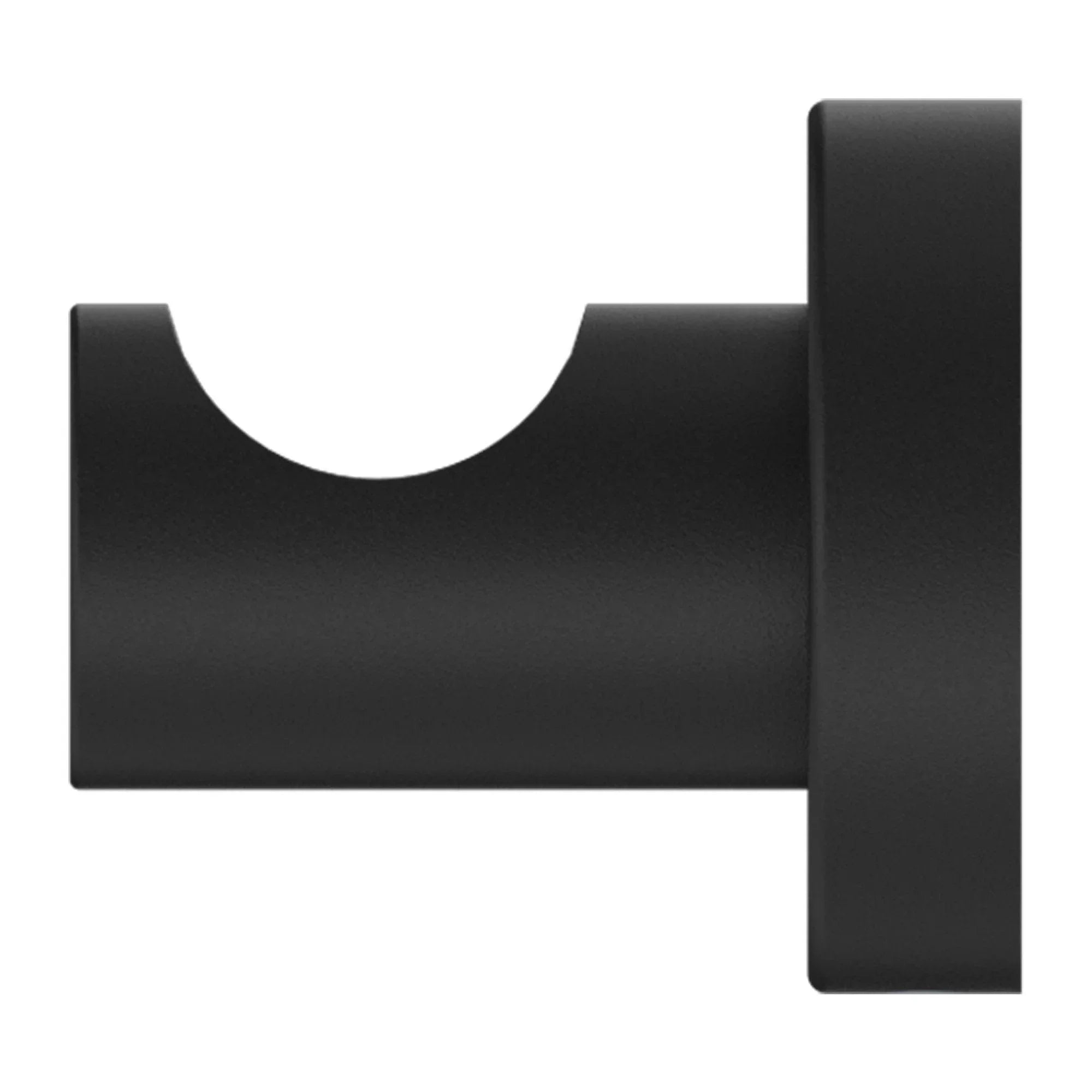 NERO MECCA ROBE HOOK MATTE BLACK - Ideal Bathroom CentreNR1982MB