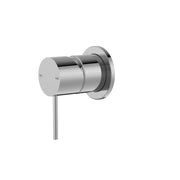 NERO MECCA SHOWER MIXER 60MM PLATE CHROME - Ideal Bathroom CentreNR221911HCH