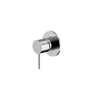 NERO MECCA SHOWER MIXER 80MM PLATE CHROME - Ideal Bathroom CentreNR221911CH