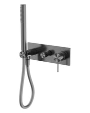 NERO MECCA SHOWER MIXER DIVERTOR SYSTEM GUN METAL - Ideal Bathroom CentreNR221912EGM
