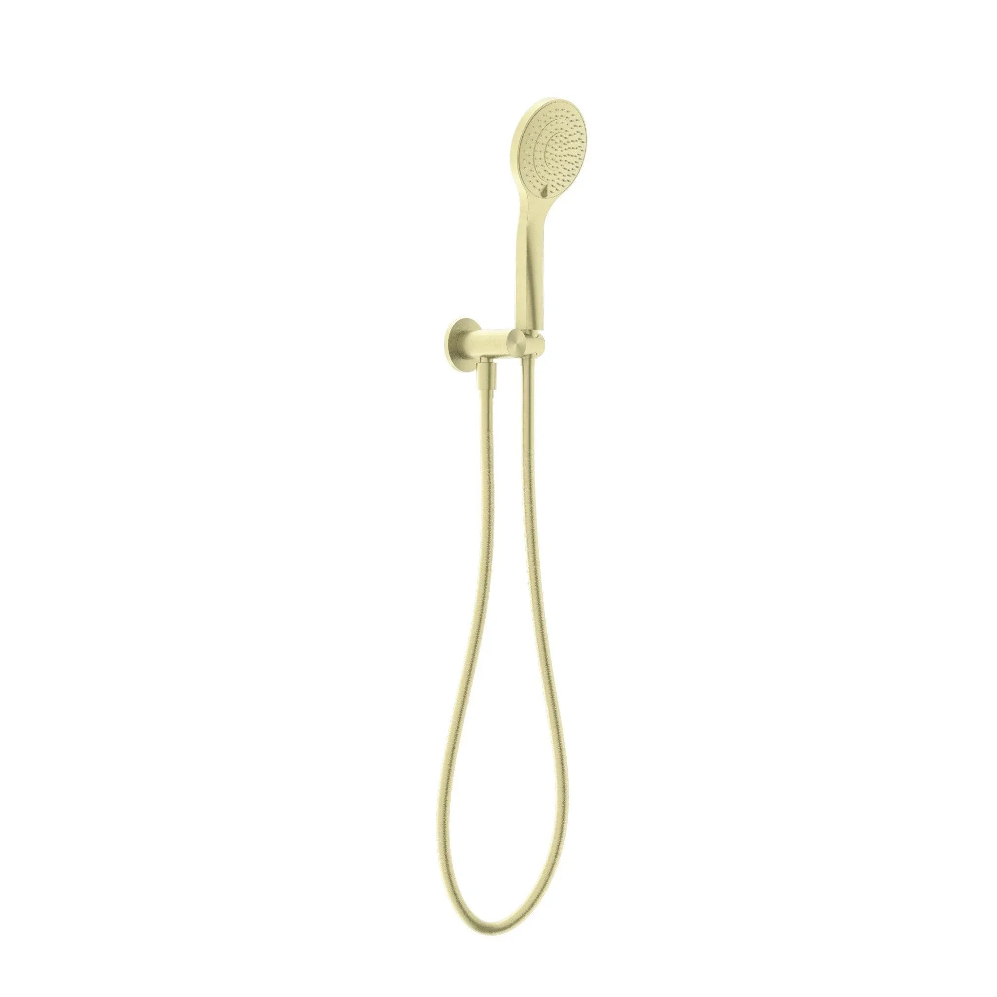 NERO MECCA SHOWER ON BRACKET WITH AIR SHOWER BRUSHED GOLD - Ideal Bathroom CentreNR221905BG