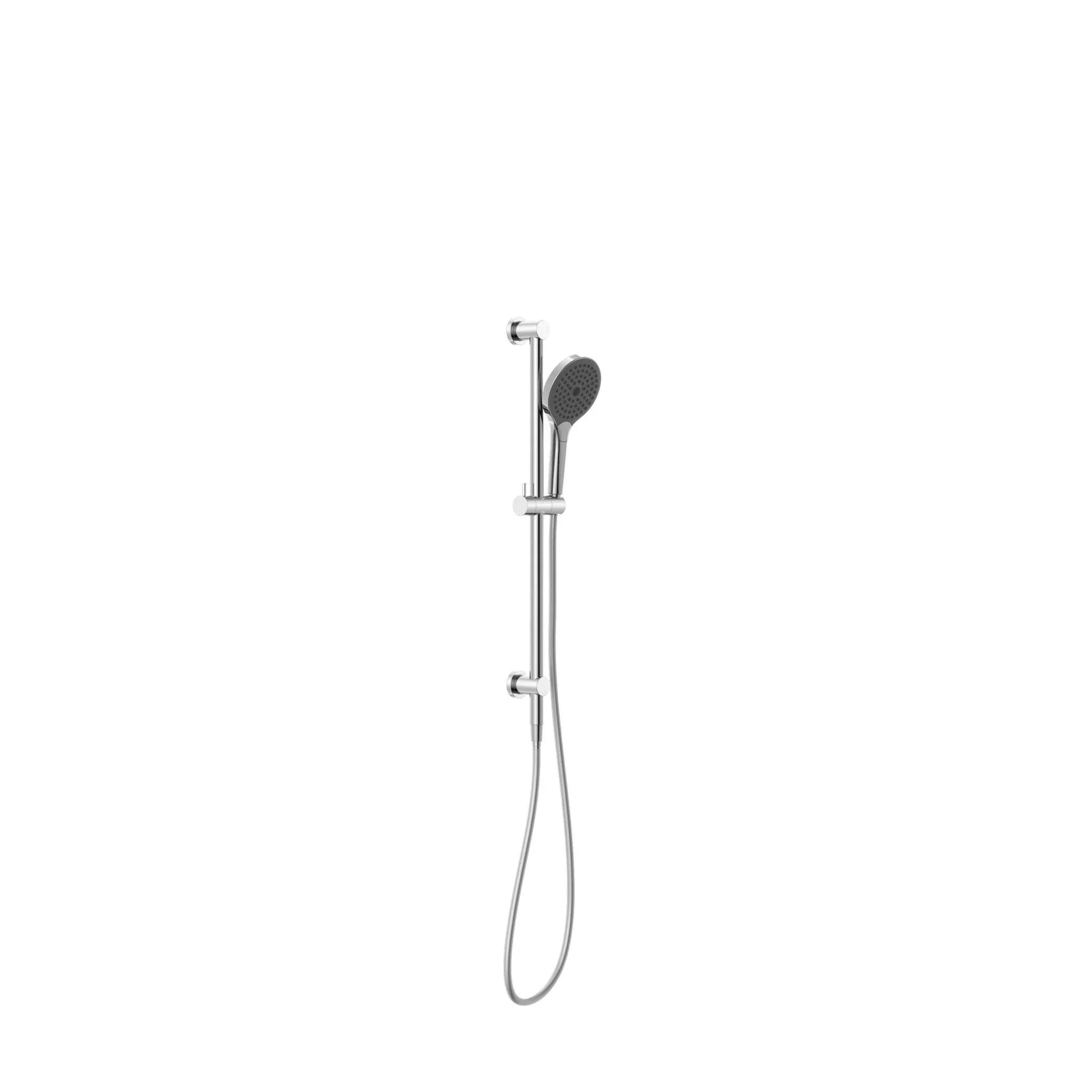 NERO MECCA SHOWER RAIL WITH AIR SHOWER II CHROME - Ideal Bathroom CentreNR221905GCH