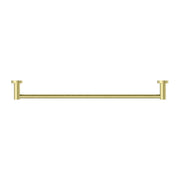 NERO MECCA SINGLE TOWEL RAIL 600MM BRUSHED GOLD - Ideal Bathroom CentreNR1924BG