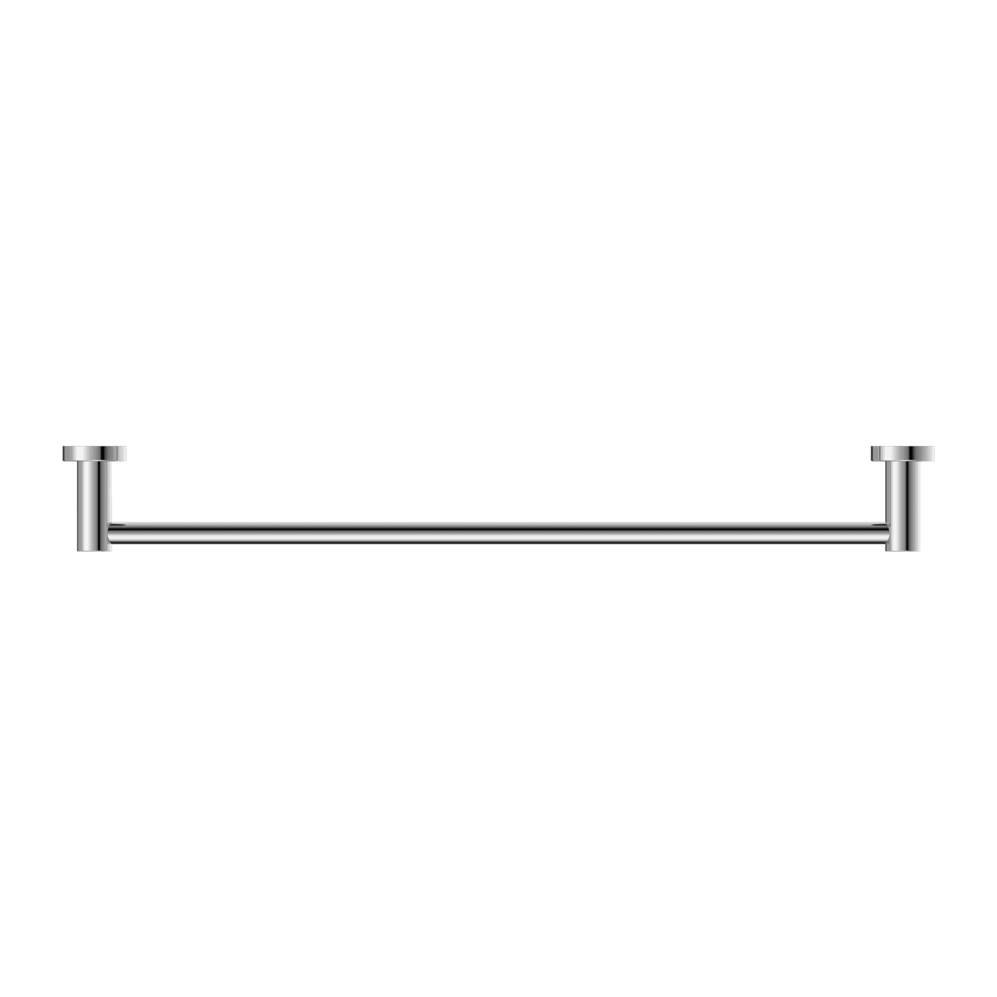 NERO MECCA SINGLE TOWEL RAIL 600MM CHROME - Ideal Bathroom CentreNR1924CH