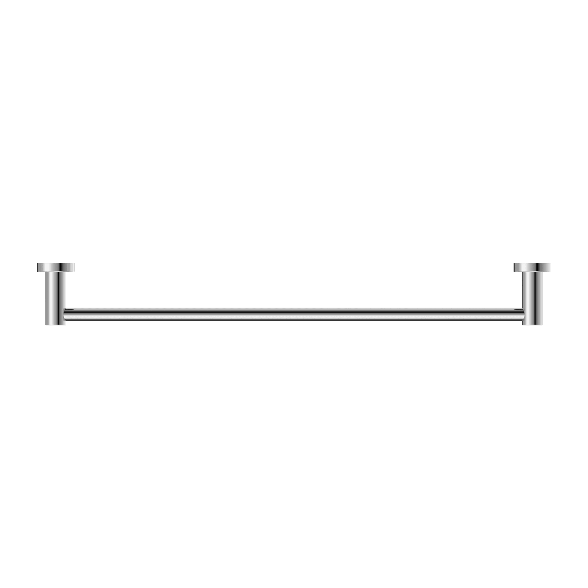 NERO MECCA SINGLE TOWEL RAIL 600MM CHROME - Ideal Bathroom CentreNR1924CH