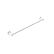 NERO MECCA SINGLE TOWEL RAIL 600MM MATTE WHITE - Ideal Bathroom CentreNR1924MW