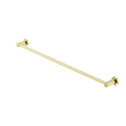NERO MECCA SINGLE TOWEL RAIL 800MM BRUSHED GOLD - Ideal Bathroom CentreNR1930BG