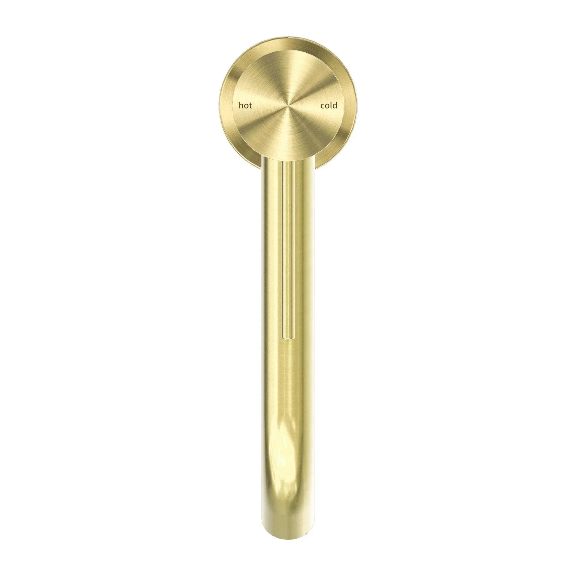 NERO MECCA TALL BASIN MIXER BRUSHED GOLD - Ideal Bathroom CentreNR221901aBG