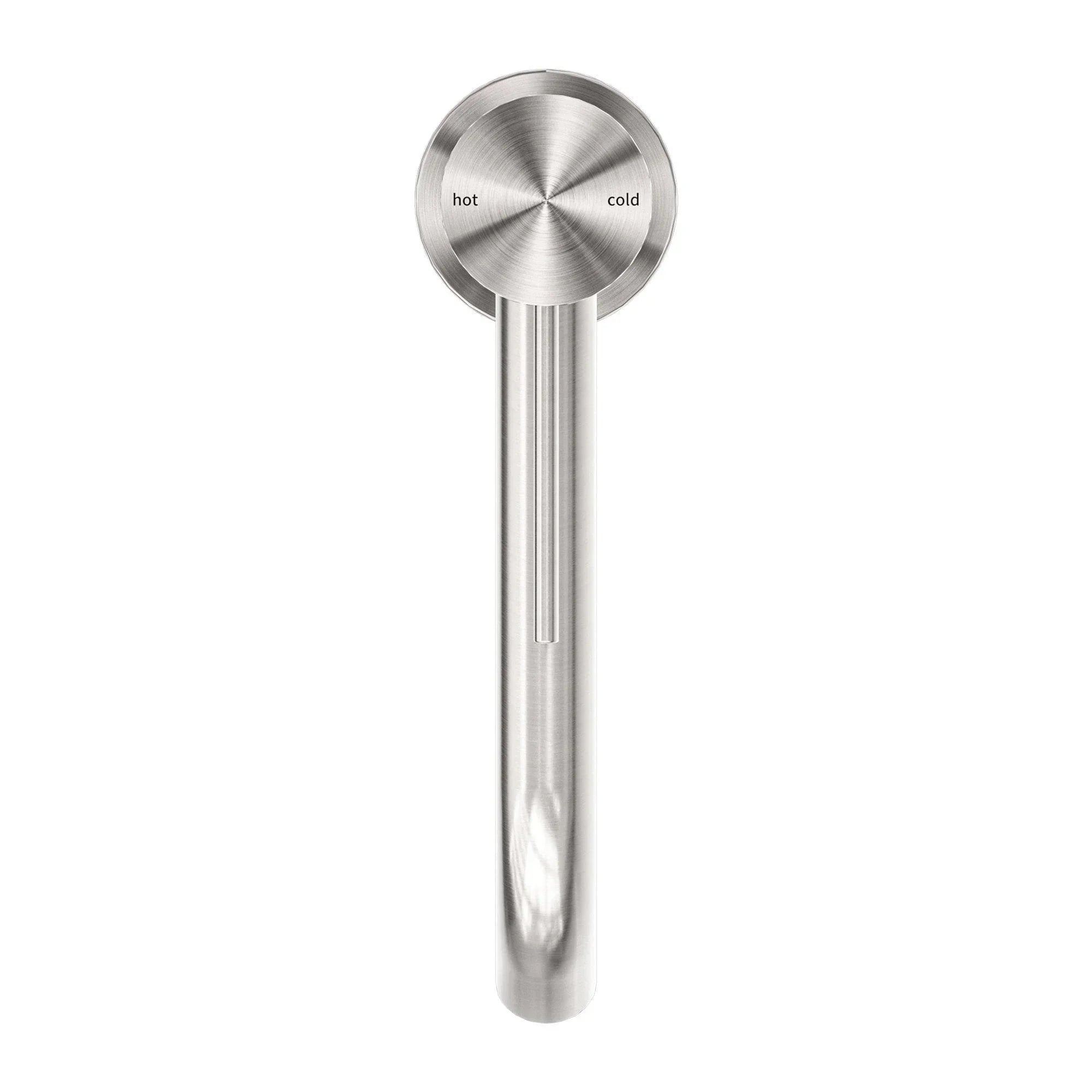 NERO MECCA TALL BASIN MIXER BRUSHED NICKEL - Ideal Bathroom CentreNR221901aBN