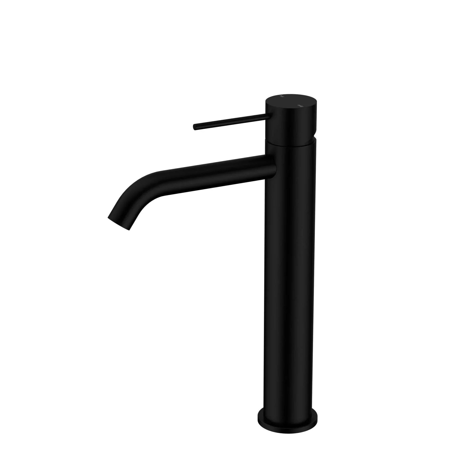 NERO MECCA TALL BASIN MIXER MATTE BLACK - Ideal Bathroom CentreNR221901aMB