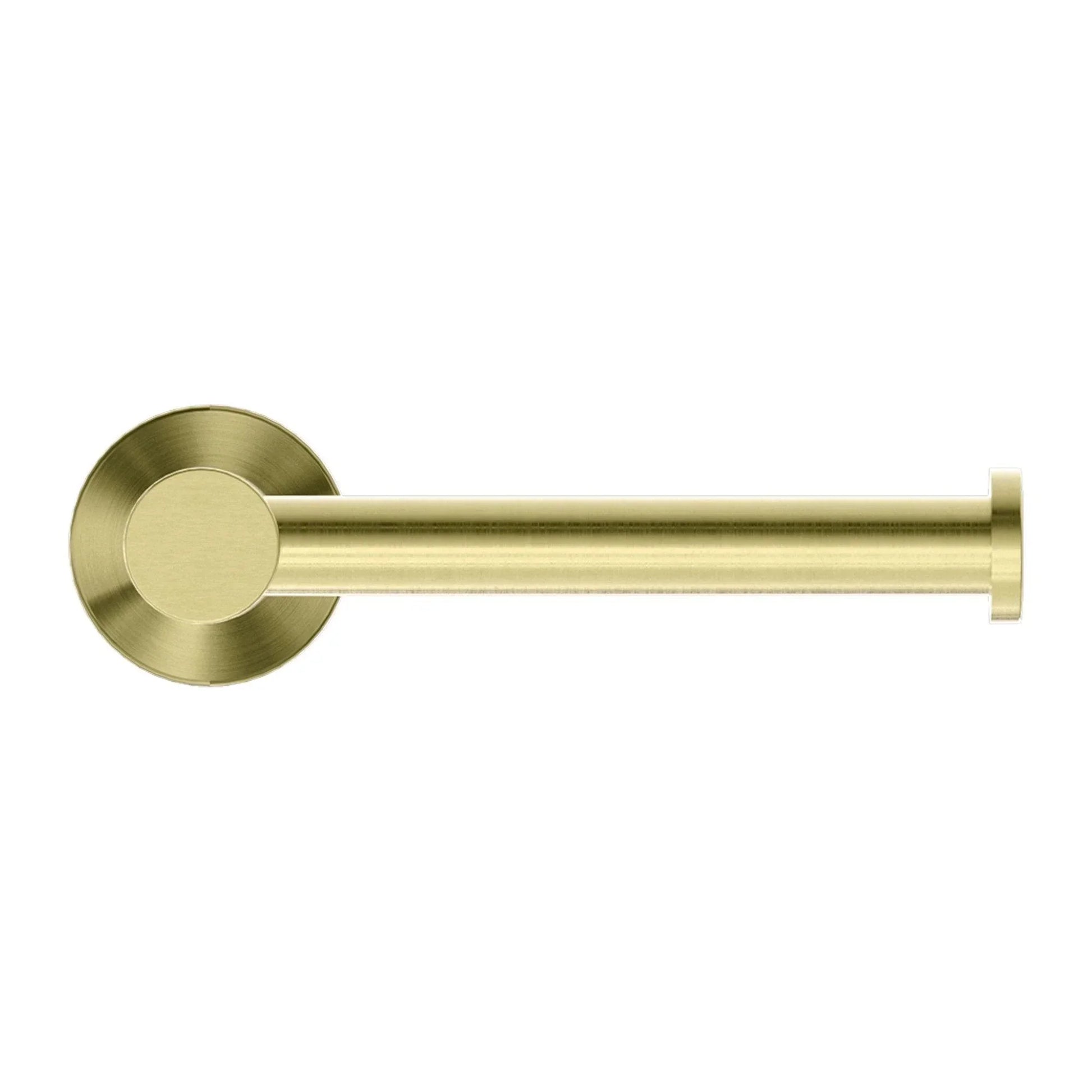 NERO MECCA TOILET ROLL HOLDER BRUSHED GOLD - Ideal Bathroom CentreNR1986BG