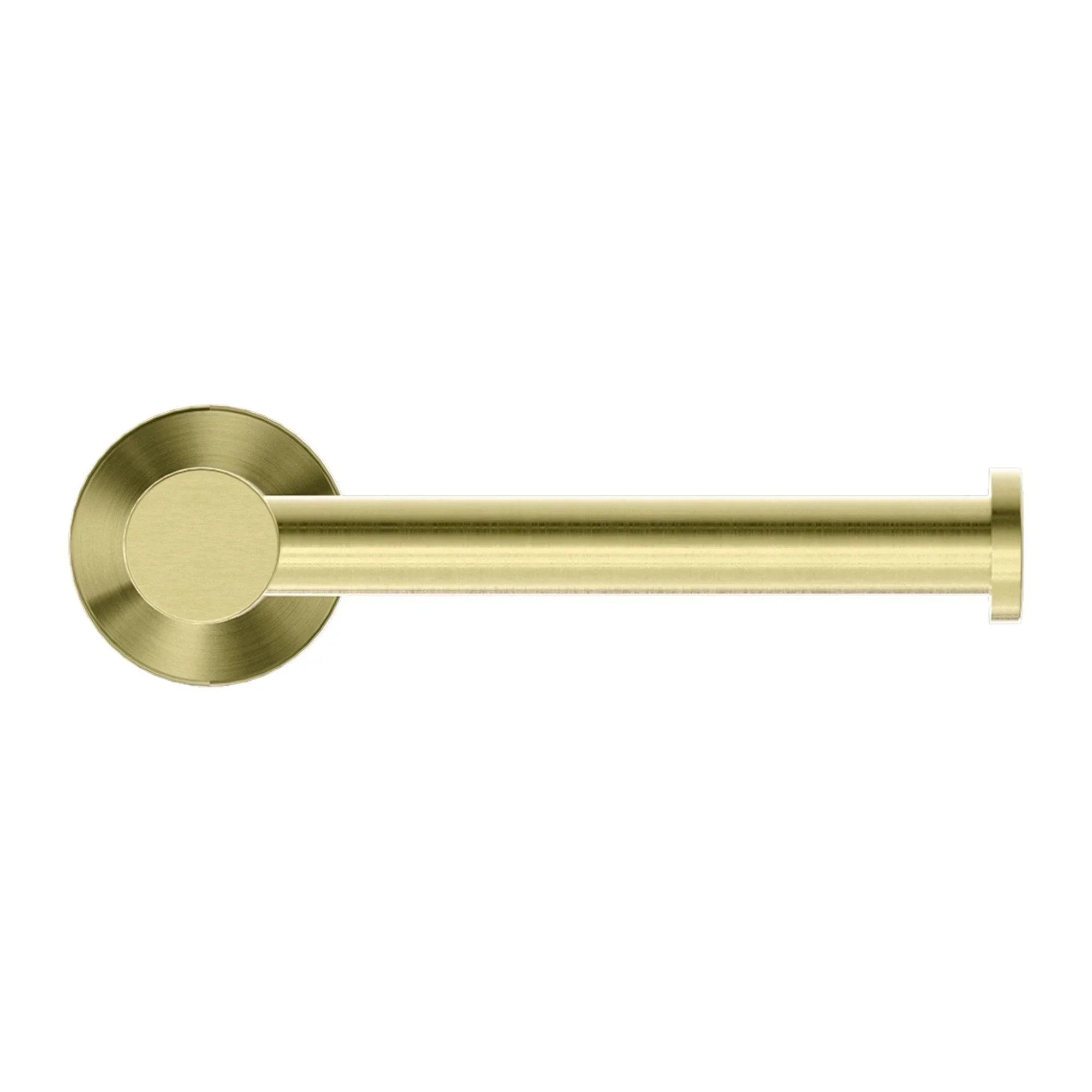 NERO MECCA TOILET ROLL HOLDER BRUSHED GOLD - Ideal Bathroom CentreNR1986BG