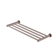 NERO MECCA TOWEL RACK BRUSHED BRONZE - Ideal Bathroom CentreNR1989BZ