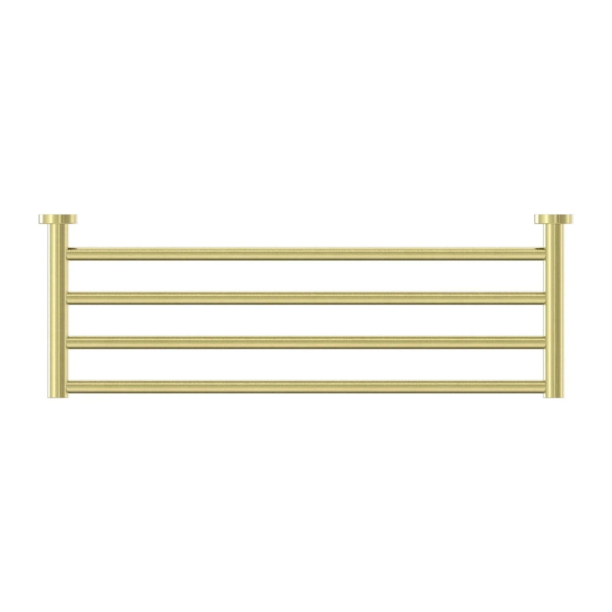 NERO MECCA TOWEL RACK BRUSHED GOLD - Ideal Bathroom CentreNR1989BG
