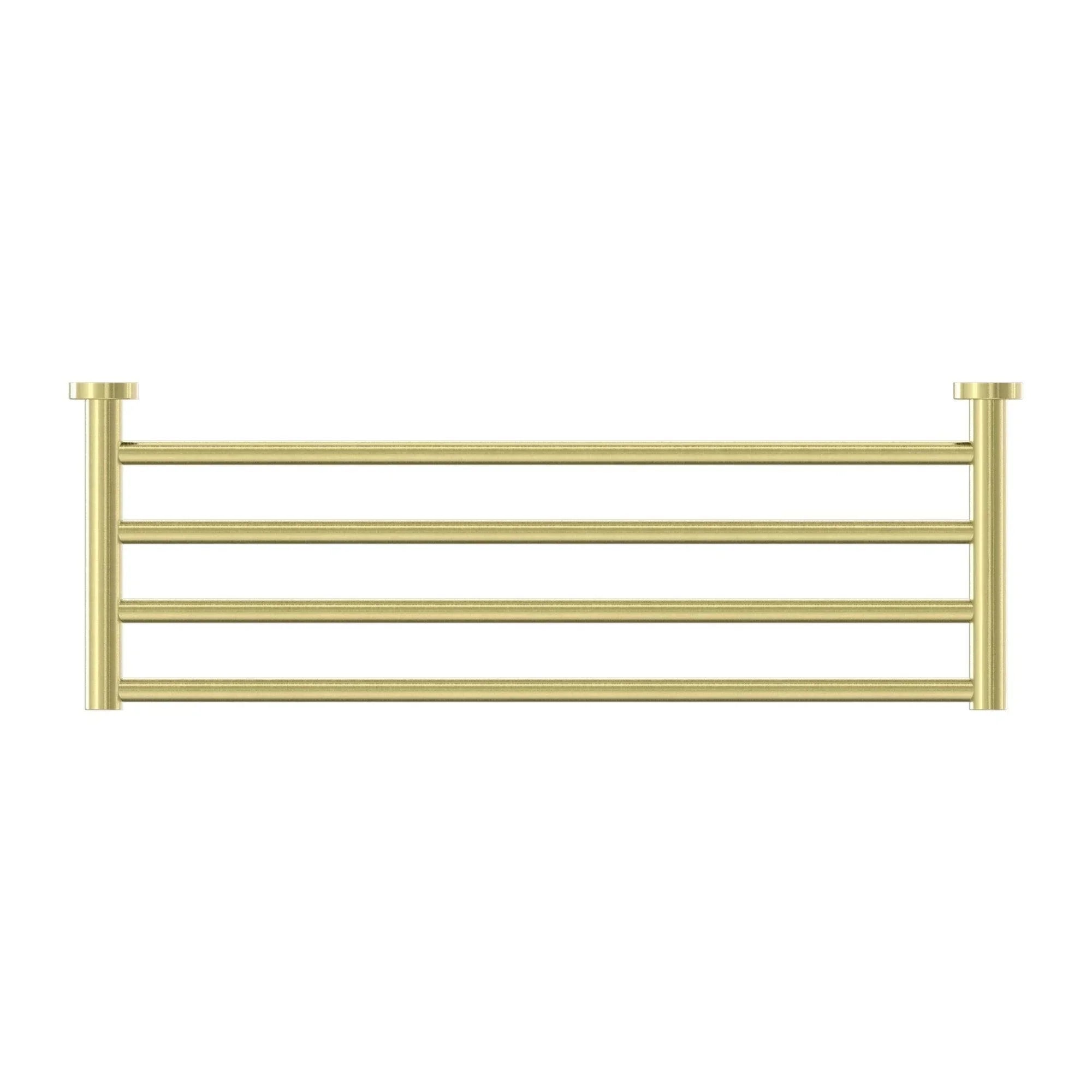 NERO MECCA TOWEL RACK BRUSHED GOLD - Ideal Bathroom CentreNR1989BG