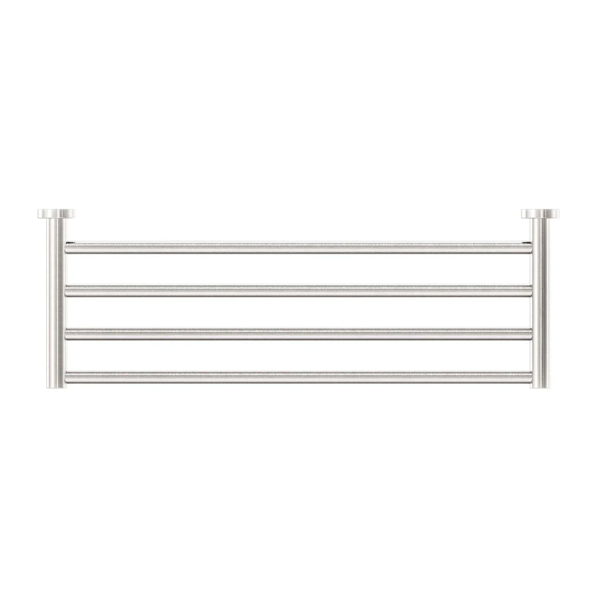 NERO MECCA TOWEL RACK BRUSHED NICKEL - Ideal Bathroom CentreNR1989BN