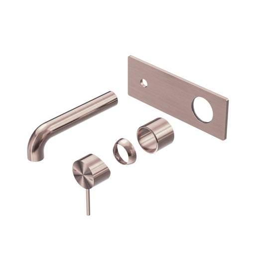 NERO MECCA WALL BASIN/BATH MIXER 185MM TRIM KITS ONLY BRUSHED BRONZE - Ideal Bathroom CentreNR221910A185TBZ