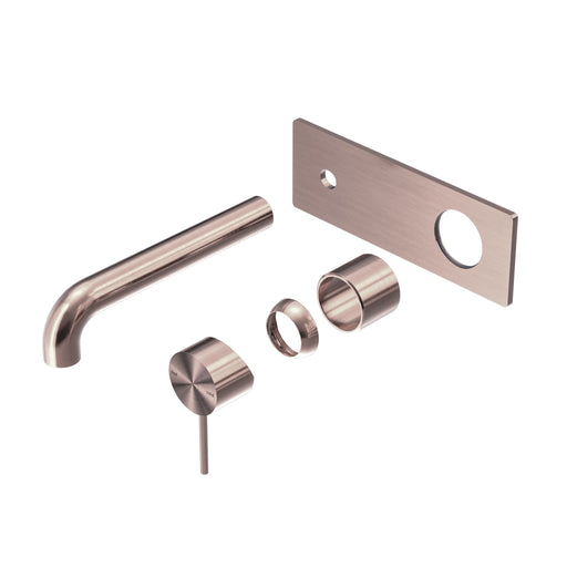 NERO MECCA WALL BASIN/BATH MIXER 230MM TRIM KITS ONLY BRUSHED BRONZE - Ideal Bathroom CentreNR221910A230TBZ