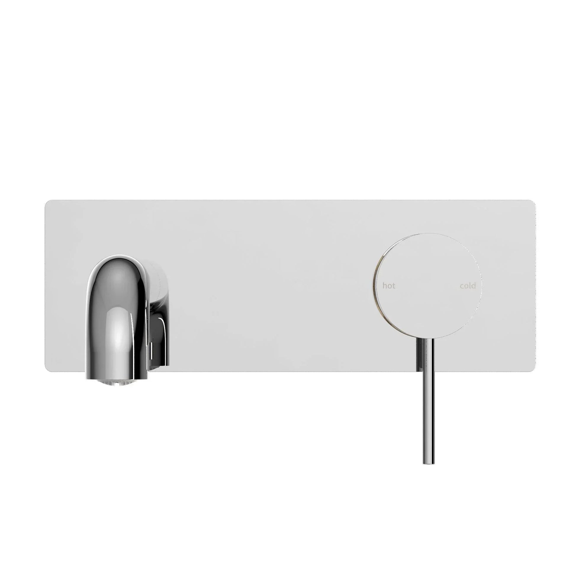 Nero Mecca Wall Basin/Bath Mixer - Ideal Bathroom CentreNR221910A160CHChrome160mm