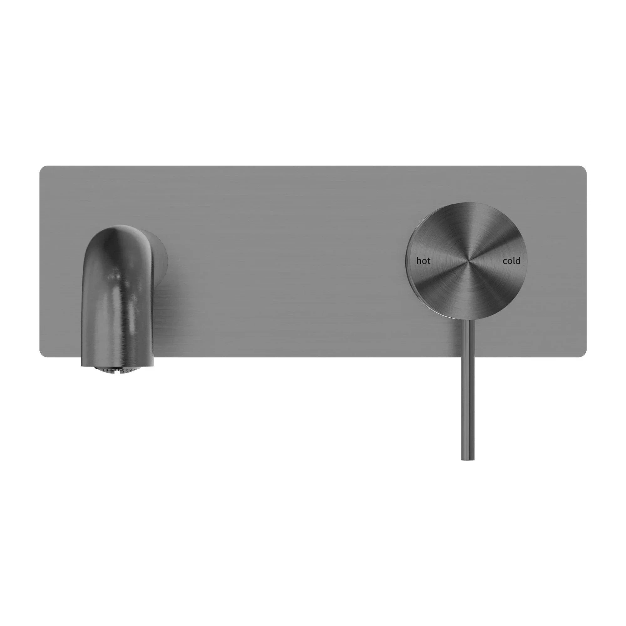 Nero Mecca Wall Basin/Bath Mixer - Ideal Bathroom CentreNR221910A160GMGun Metal160mm