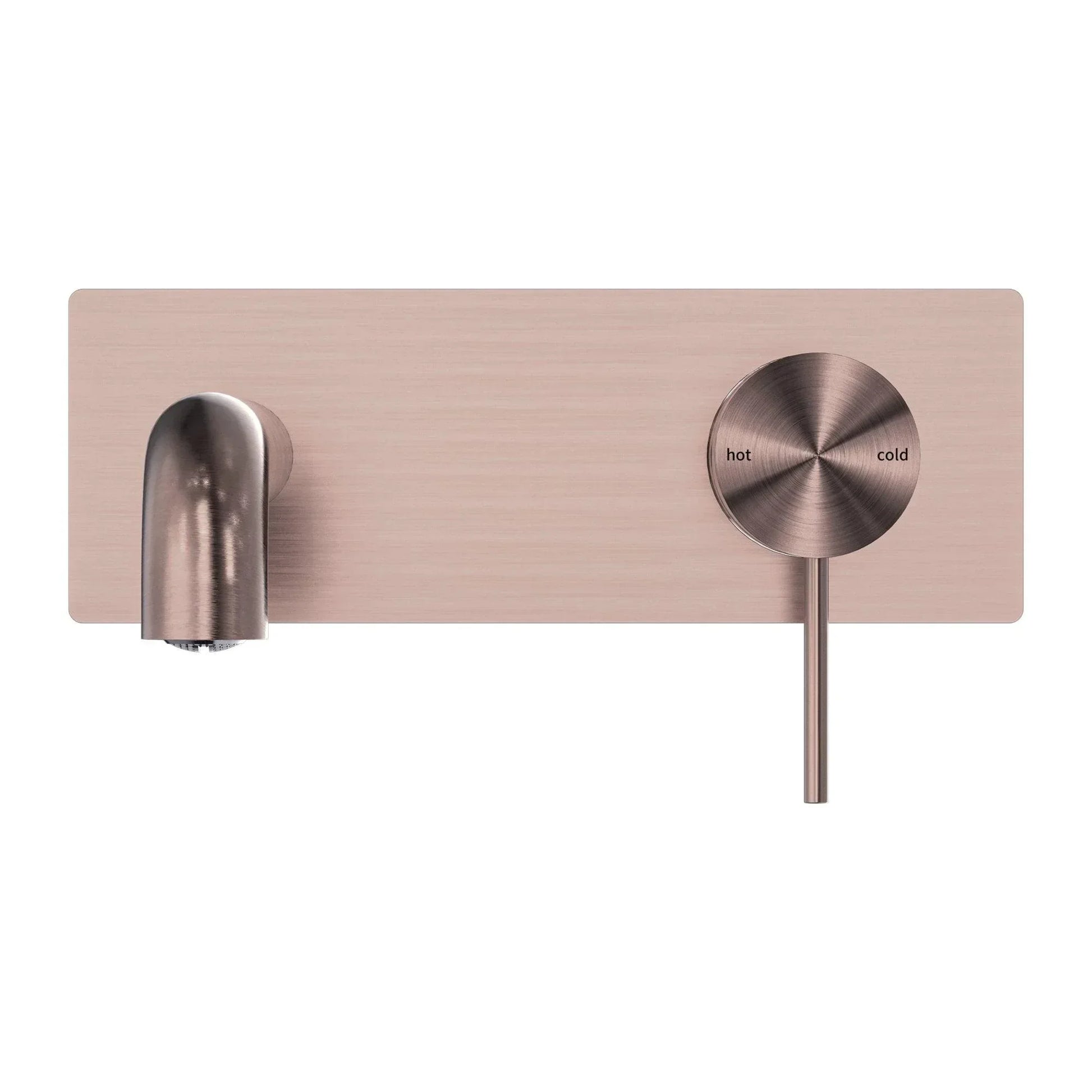 Nero Mecca Wall Basin/Bath Mixer - Ideal Bathroom CentreNR221910A160BZBrushed Bronze160mm