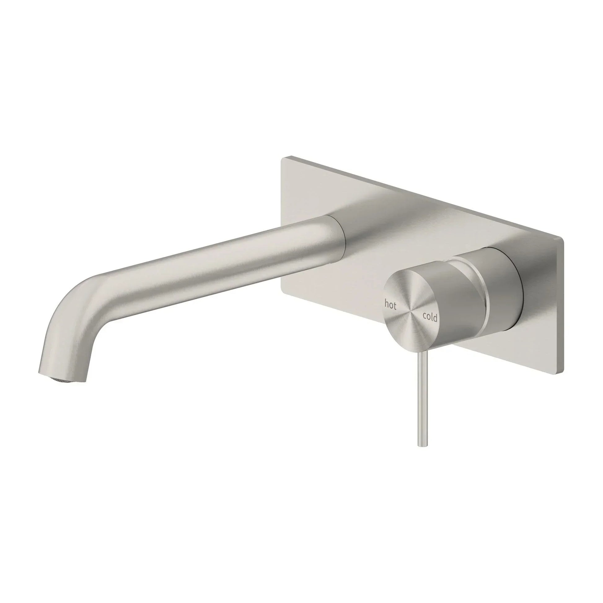 Nero Mecca Wall Basin/Bath Mixer - Ideal Bathroom CentreNR221910A160BNBrushed Nickel160mm