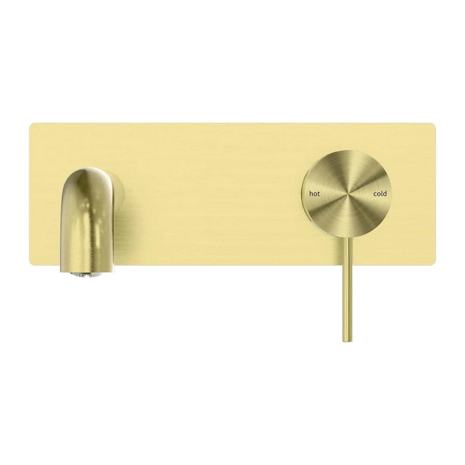 Nero Mecca Wall Basin/Bath Mixer - Ideal Bathroom CentreNR221910A160BGBrushed Gold160mm
