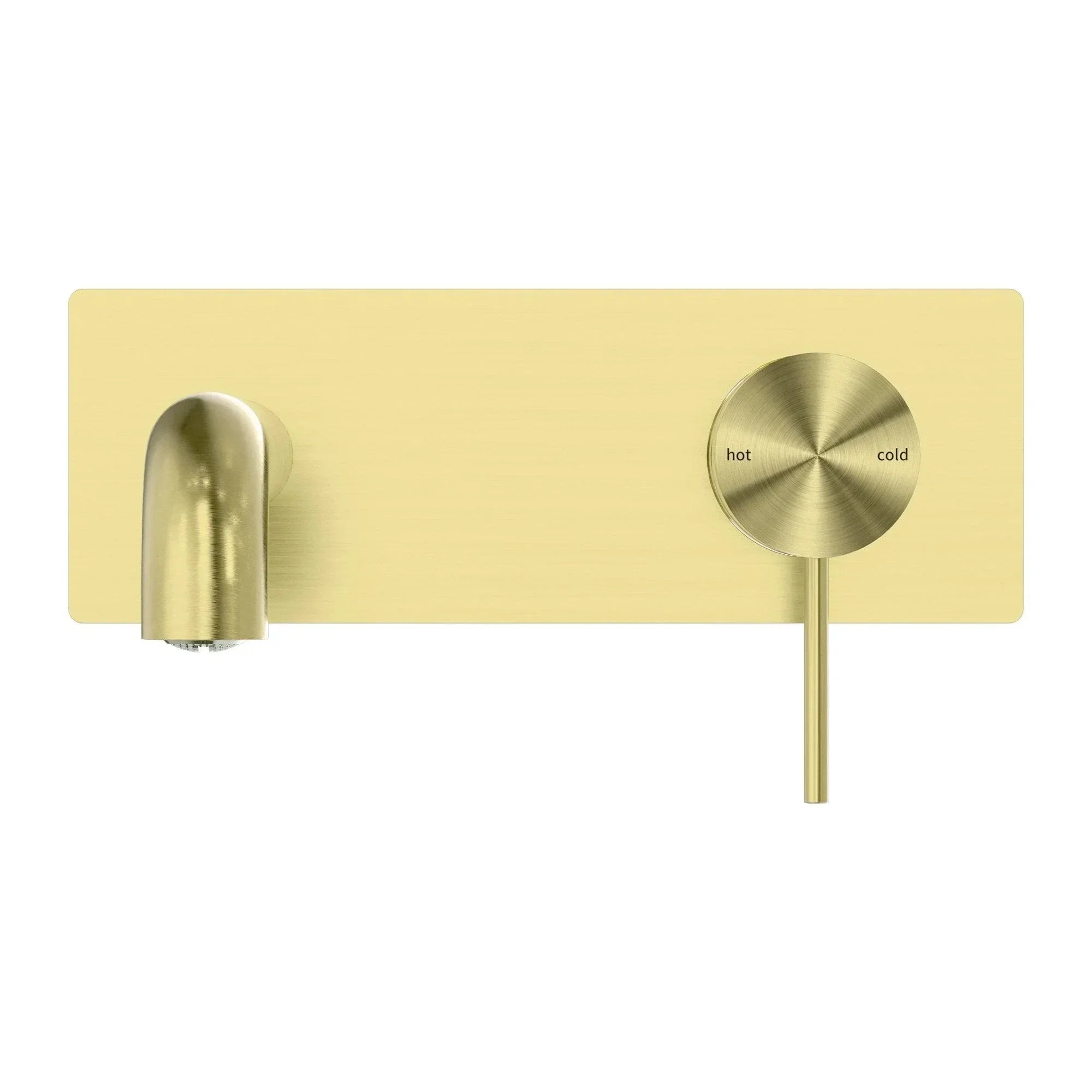 Nero Mecca Wall Basin/Bath Mixer - Ideal Bathroom CentreNR221910A160BGBrushed Gold160mm