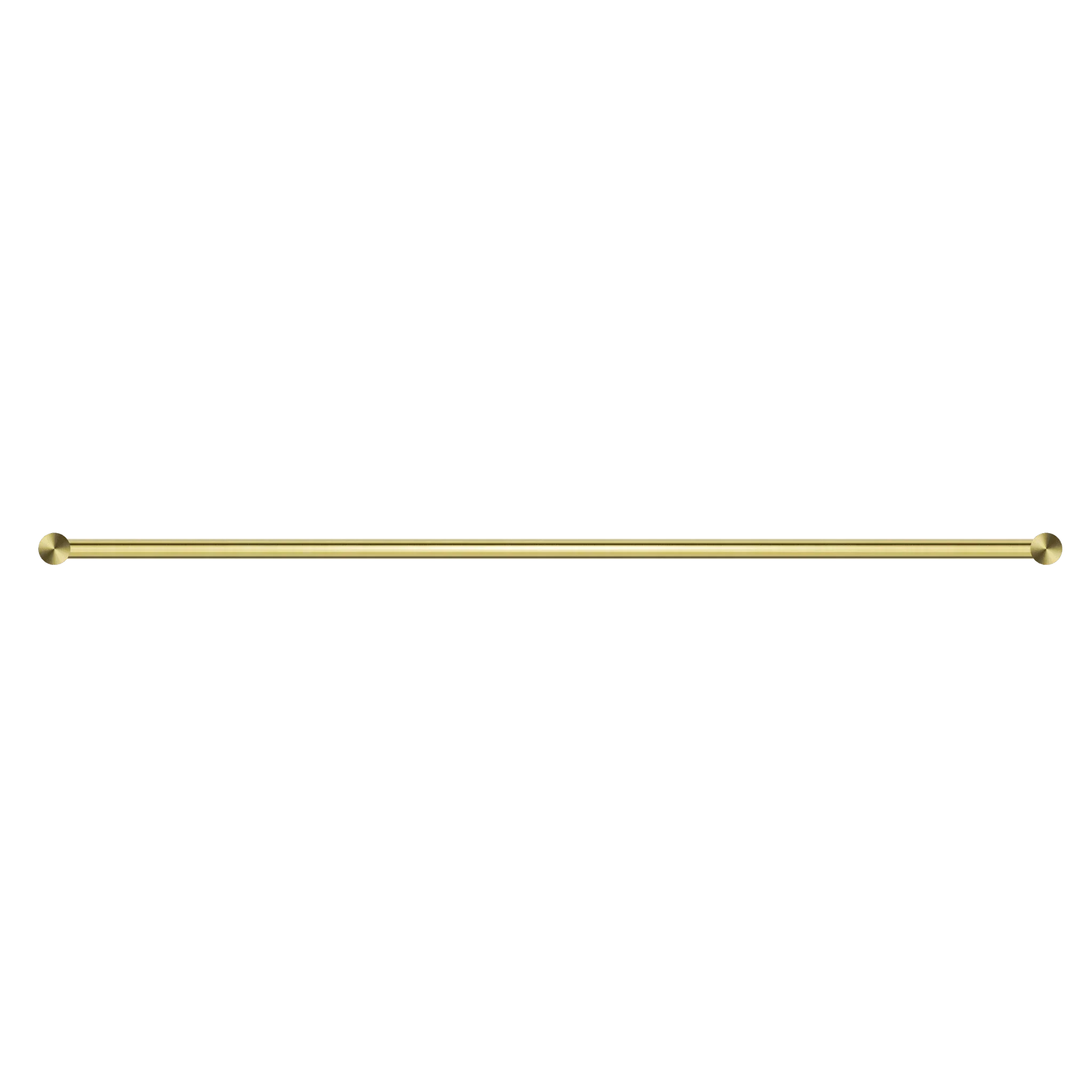 NERO NEW MECCA DOUBLE TOWEL RAIL 800MM BRUSHED GOLD - Ideal Bathroom CentreNR2330dBG