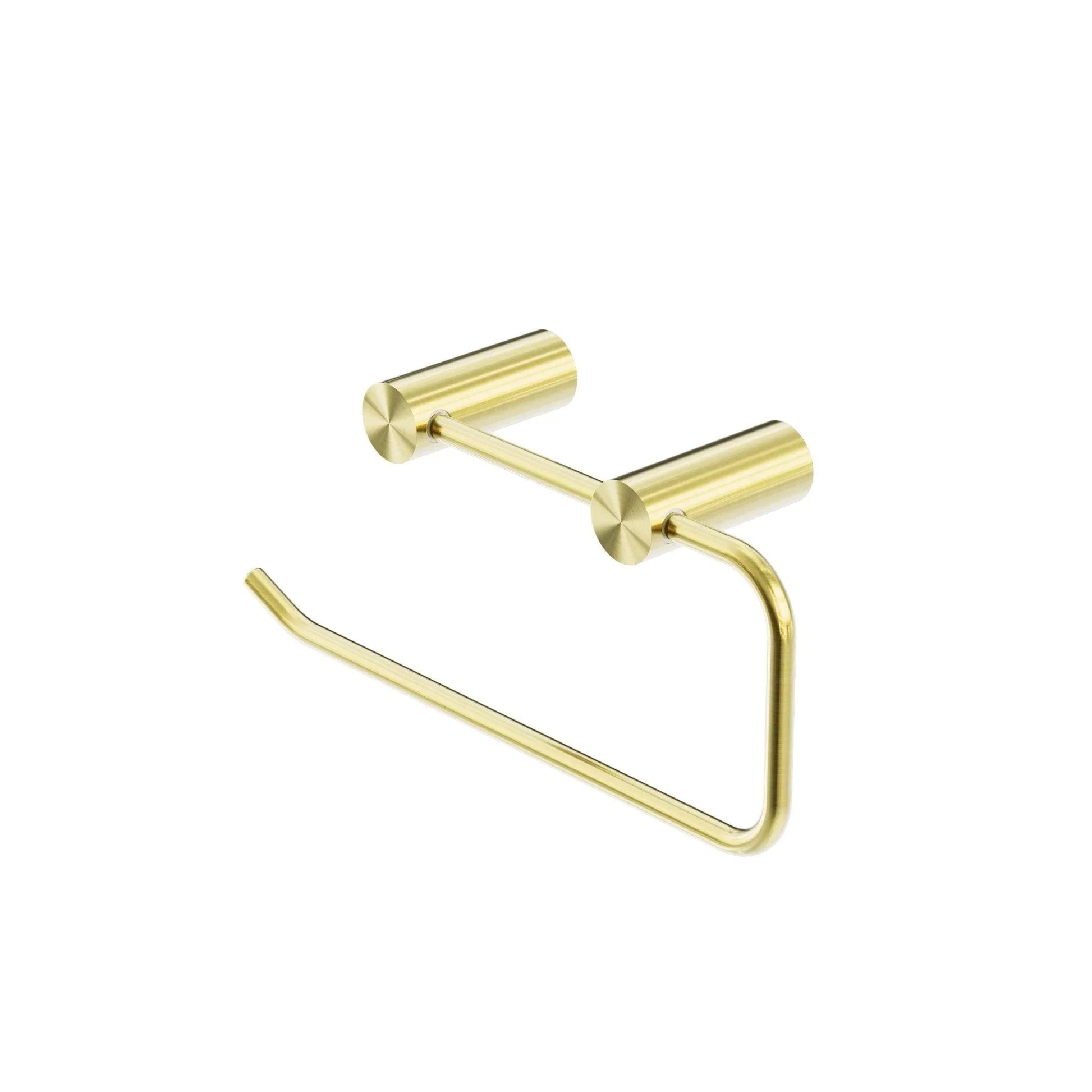 NERO NEW MECCA HAND TOWEL RAIL BRUSHED GOLD - Ideal Bathroom CentreNR2380BG
