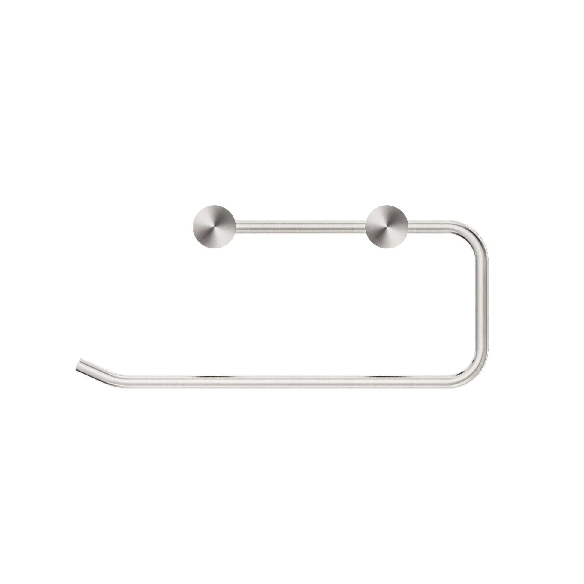 NERO NEW MECCA HAND TOWEL RAIL BRUSHED NICKEL - Ideal Bathroom CentreNR2380BN