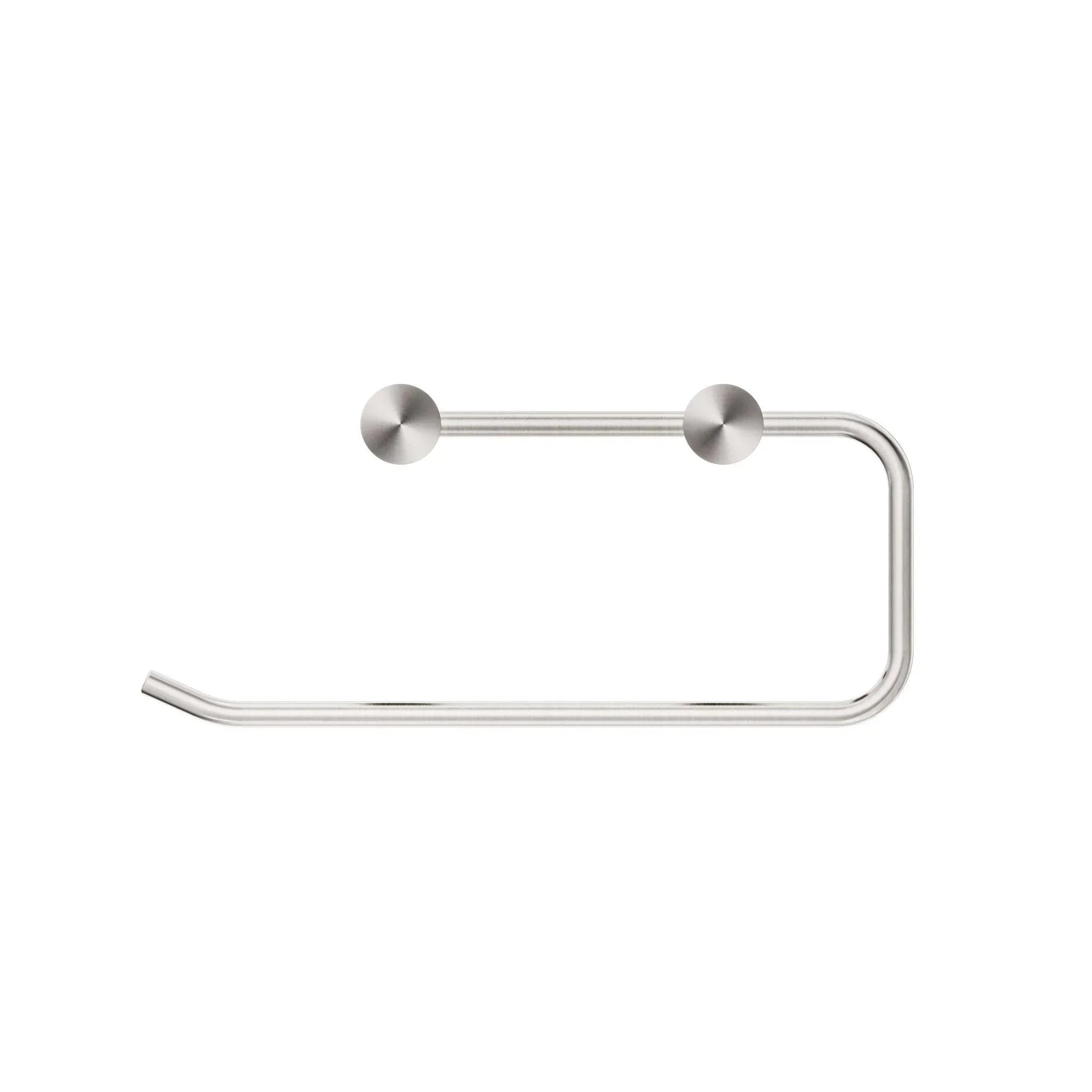 NERO NEW MECCA HAND TOWEL RAIL BRUSHED NICKEL - Ideal Bathroom CentreNR2380BN