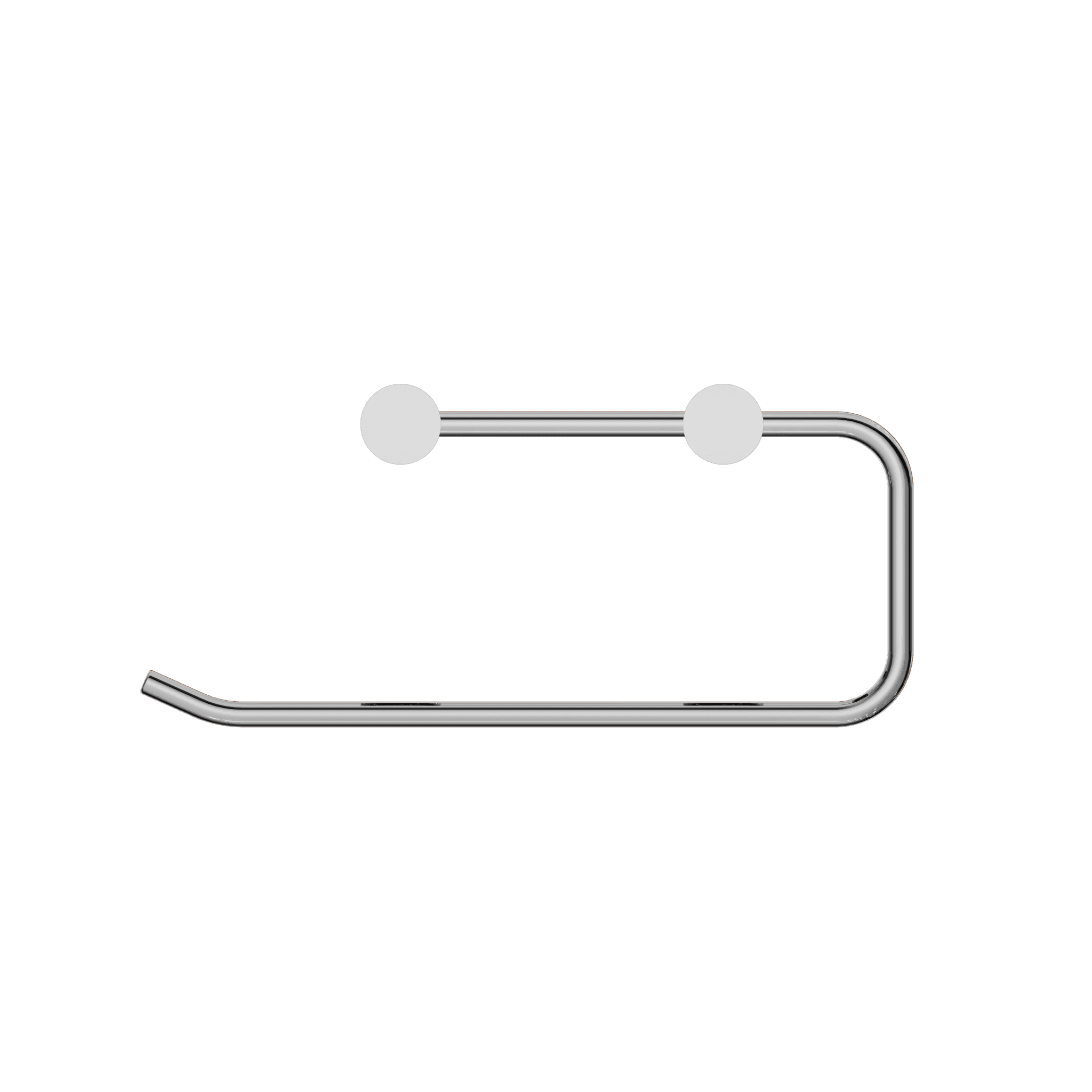 NERO NEW MECCA HAND TOWEL RAIL CHROME - Ideal Bathroom CentreNR2380CH