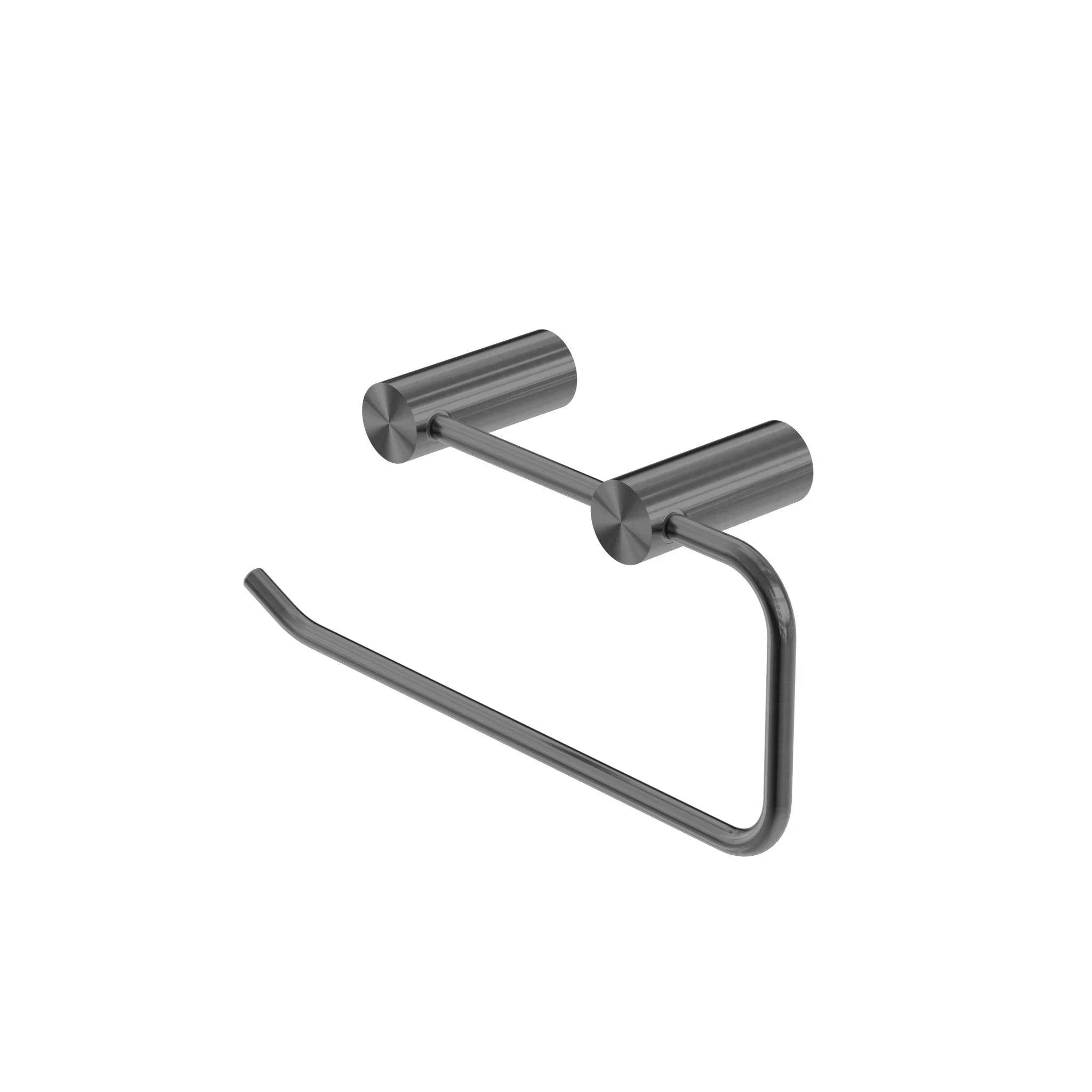 NERO NEW MECCA HAND TOWEL RAIL GUN METAL - Ideal Bathroom CentreNR2380GM