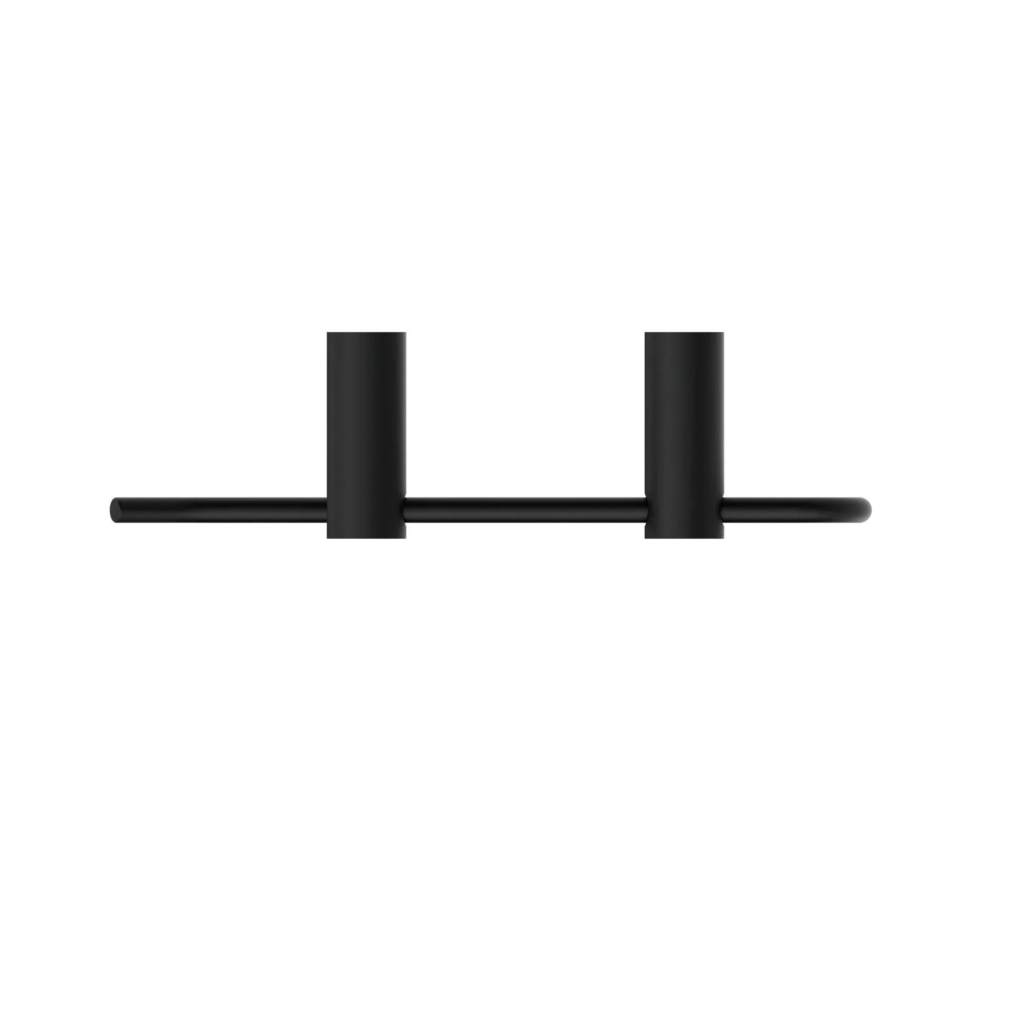 NERO NEW MECCA HAND TOWEL RAIL MATTE BLACK - Ideal Bathroom CentreNR2380MB