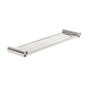 NERO NEW MECCA METAL SHOWER SHELF BRUSHED NICKEL - Ideal Bathroom CentreNR2387aBN