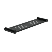 NERO NEW MECCA METAL SHOWER SHELF MATTE BLACK - Ideal Bathroom CentreNR2387aMB