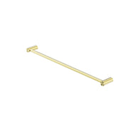 NERO NEW MECCA SINGLE TOWEL RAIL 600MM BRUSHED GOLD - Ideal Bathroom CentreNR2324BG