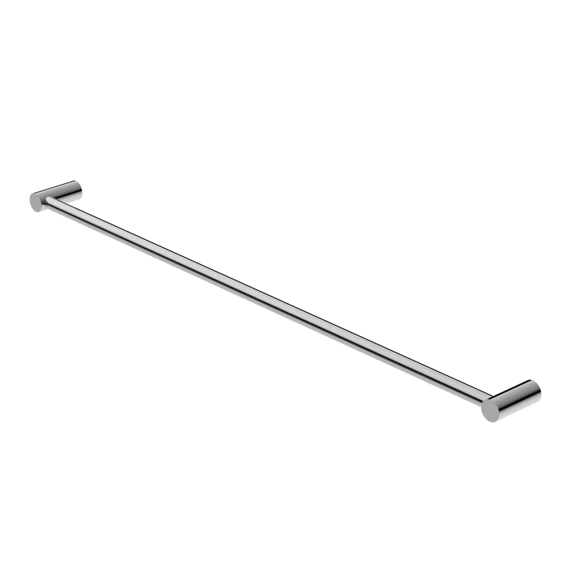 NERO NEW MECCA SINGLE TOWEL RAIL 800MM CHROME - Ideal Bathroom CentreNR2330CH